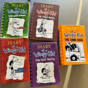 Diary of a wimpy kid books
